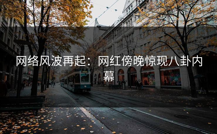 网络风波再起：网红傍晚惊现八卦内幕